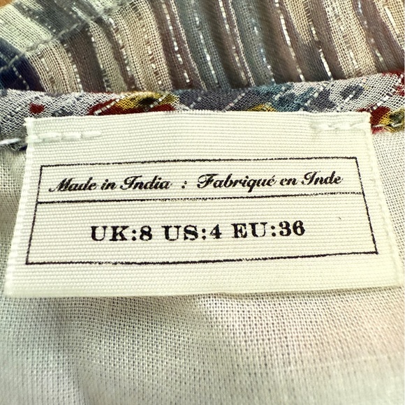 Meadow Rue Anthropologie Josie Tiered Dress sz 4 - Picture 11 of 15